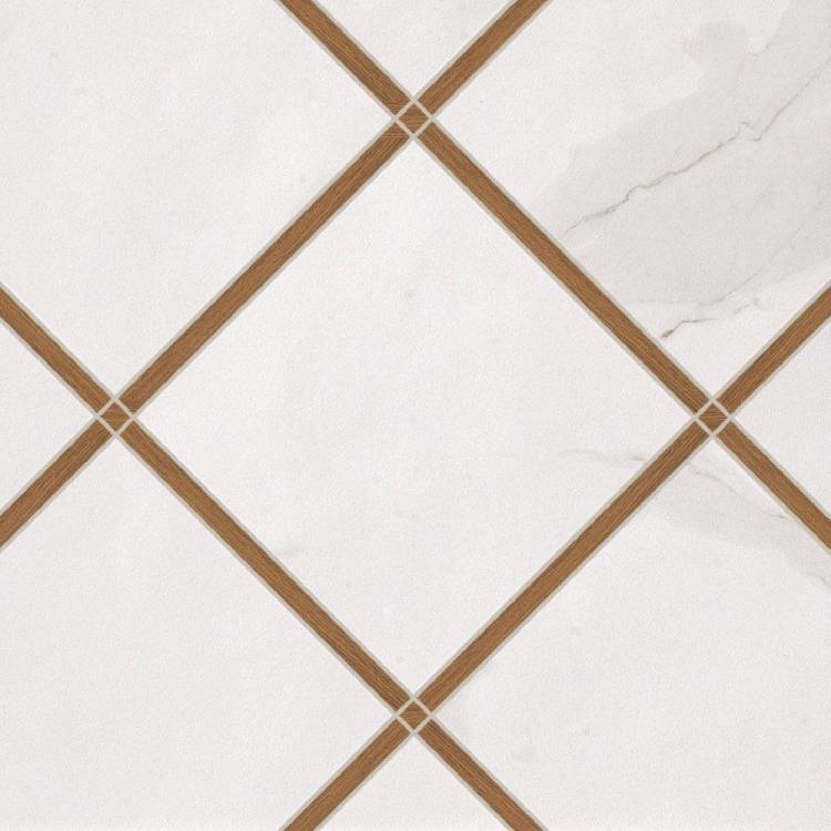 Декор FAP Ceramiche Roma fLZI Incroci Calacatta Avana Lux 60x60
