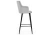 Барный стул Woodville Ofir 15045 light gray фото 4