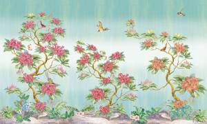 Фреска Ortograf Flora 31116 Lana blue Флорентина FF