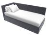 Кровать Лига Диванов Лига-039 122081L серый левая 90x200 фото 5