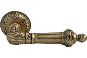 Дверная ручка Rucetti RAP-CLASSIC 3 OMB старая матовая бронза