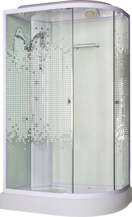 Душевая кабина Niagara NG-303-01LN 120х80х220 мозаика, с низким поддоном