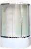 Душевая кабина Royal Bath RB8120BK3-WC-CH-L с высоким поддоном, с сиденьем