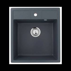 Мойка кухонная Uperwood Simple (Симпл) UPD-305-343 антрацит, 45x50