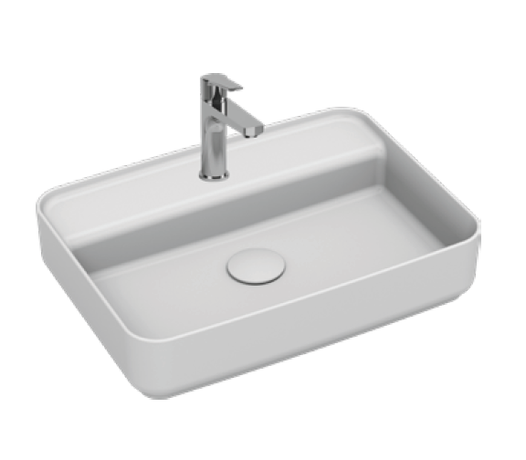 Раковина Isvea Infinity 55 10NF66055SV-2L белый матовый, 55x40
