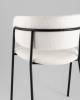 Кресло Stool Group Нэлли AV 486-C01-9005 букле белый фото 8