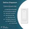 Ванна из искусственного камня Delice Diapason DLR330066-G 175x75, белая глянцевая, без ножек фото 7