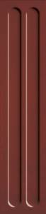 Керамическая плитка Paradyz Monpelli Wine Cegielka Struktura C Polysk 6.5x29.8