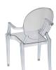 Набор из 4 стульев Stool Group Victoria Ghost XH-8072 transp X4 прозрачный, с подлокотниками фото 7