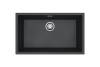 Мойка кухонная Alveus Granital Omni 40 1150063 Deep Black-G90 с сифоном, 75x45