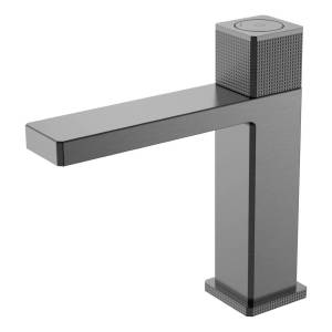 Смеситель для раковины Boheme Quad 159-GM сенсорный, графит матовый