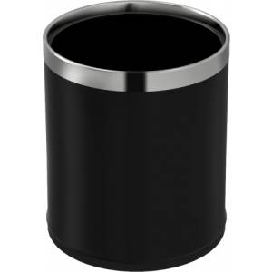 Мусорное ведро Weltwasser Axen BL 6L Черный матовый