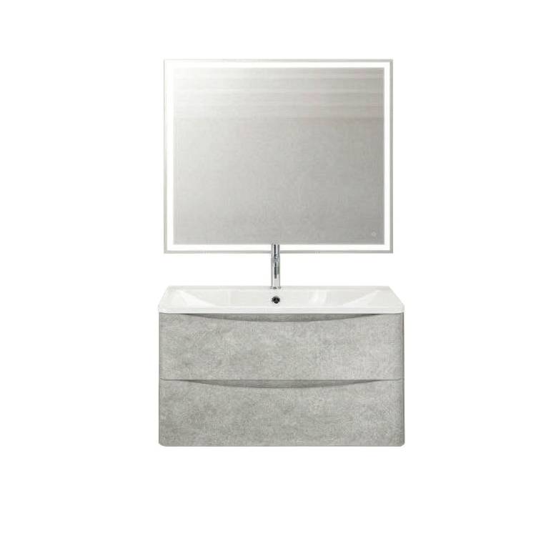 Мебель для ванной BelBagno Acqua 100 подвесная, cemento verona grigio