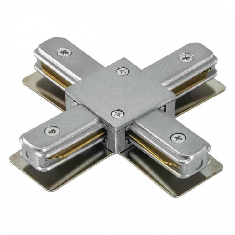 Коннектор X-образный Lightstar Barra Gray 502149