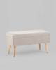 Банкетка Stool Group Сторми 19B485LK-27A серый с ящиком фото 2