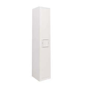Шкаф-пенал La Fenice Cubo FNC-05-CUB-B-30 Белый, белая ручка