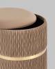 Пуф-сундук Stool Group Джесси 19B351VA-8167-07 велюр бежевый с ящиком фото 4