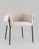 Кресло Stool Group Бесс FDC9469P BEL-23 рогожка, бежевый