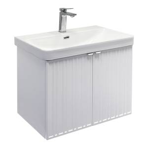 Тумба с раковиной Comforty Тенерифе-70 00-00022172 белый матовый
