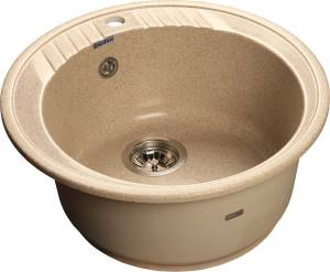 Мойка кухонная GranFest Rondo R-520 песочный