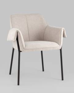 Кресло Stool Group Бесс FDC9469P BEL-23 рогожка, бежевый