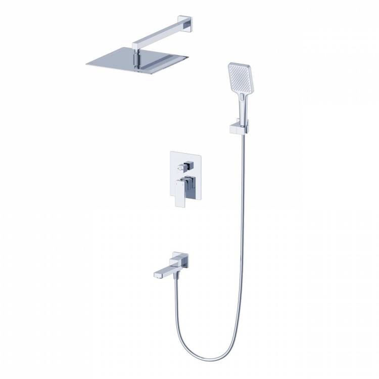 Душевой комплект Wonzon & Woghand WW-88087068-CR хром