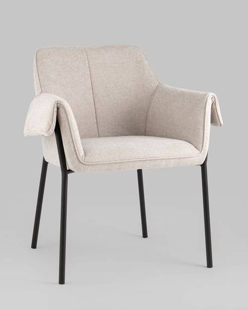 Кресло Stool Group Бесс FDC9469P BEL-23 рогожка, бежевый