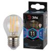 Лампа светодиодная филаментная ЭРА E27 11W 4000K прозрачная F-LED P45-11w-840-E27 Б0047015 фото 2