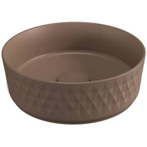 Раковина Isvea Davanti 10NF67036SV-2H 35 см, коричневая матовая