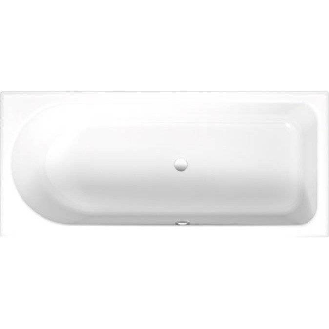 Стальная ванна Bette Ocean 180x80 перелив спереди, с антискользящим самоочищающимся покрытием