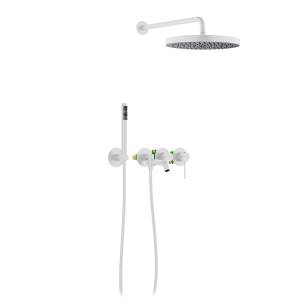 Душевая система Timo Saona SX-2348/16SM белый матовый