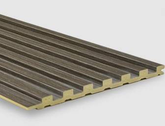 Рифленая панель Bonaparte Line borneo brown 280x14.4x0.8