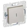 Выключатель 1-клавишный IEK Skandy SK-V10-1-10-K37 шампань