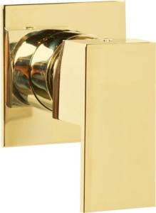 Смеситель для душа Cezares Unika DIM-03/24 С ВНУТРЕННЕЙ ЧАСТЬЮ, золото