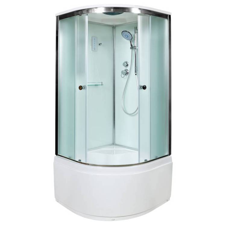 Душевая кабина AvaCan D10SEL с электрикой, 100x100x220