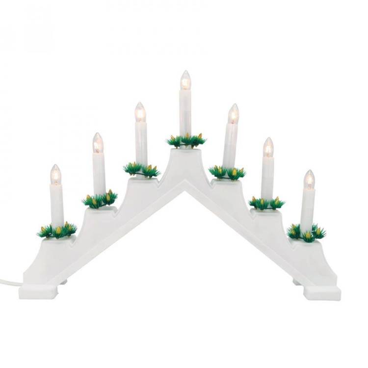 Светодиодная фигура Uniel UDL-L7101-007/SWA/WW White Bridge