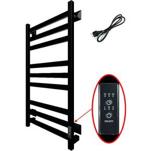 Полотенцесушитель электрический Тругор Пэк сп 21 ВГП черный универсальный 80x40 (распродажа)