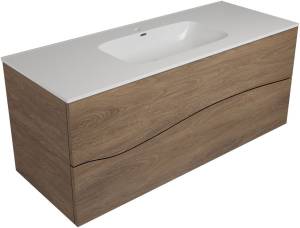 Тумба с раковиной Allen Brau Glority 1.35003.NW дуб антик, 120x52.1