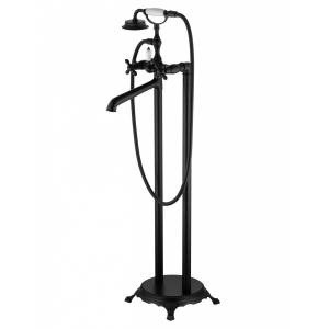 Смеситель для ванны Wonzon & Woghand WW-88649020-MB напольный, черный матовый