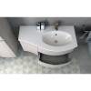 Тумба с раковиной Cezares Vague 104 R rovere sbiancato фото 8