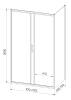 Душевой уголок Royal Bath Accord RB7100HPS-T-CH профиль хром, стекло прозрачное, 100x70x200 фото 4