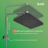 Душевая стойка Iddis Parker PARGM3Fi06 графит матовый фото 4