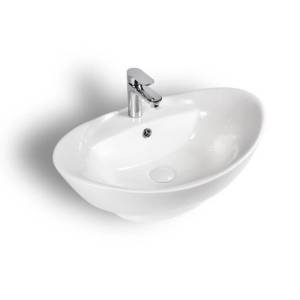 Раковина BOND Oval S15-590 белая
