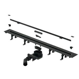 Душевой лоток Splendy Vario Drain VD30512KYBM черный матовый, 120 см