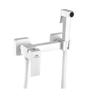 Гигиенический душ Fashun A57504-8 белый, со смесителем