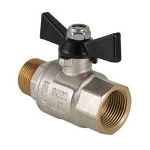 Кран шаровой VALTEC Perfect усиленный 3/4 ВН, бабочка