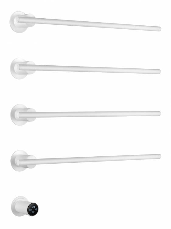 Полотенцесушитель электрический Wonzon & Woghand WW-A364-MW встраиваемый, Белый матовый