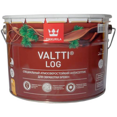 Антисептик Tikkivala Valtti Log EC 9 л