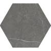Керамогранит WOW Love Affairs 116991 Petra Hexagon Charcoal 20x23