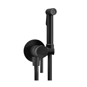 Гигиенический душ Paffoni Tweet Round ZDUP110NO со смесителем, с внутренней частью